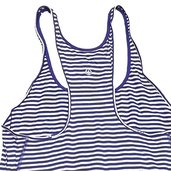 LULULEMON Size 8 Womens Tank Top Shirt Sleeveless Strappy Citta Singlet Ladies M - Picture 3 of 4